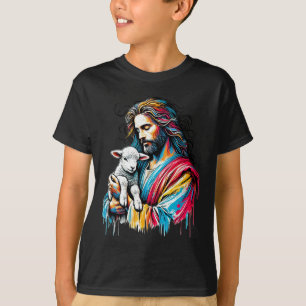 T-shirt Il A Laissé 99 Pour Me Trouver Pâques Bible Chréti