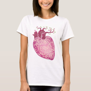 T-shirt Il a planté l'éternité au coeur humain