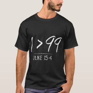 T-shirt Il A Quitté Les 99 Pour Me Secourir Christian Luke