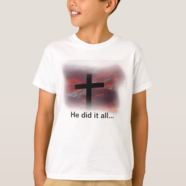 T-shirt Il a tout fait... (Devant)