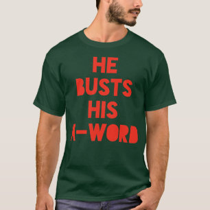T-shirt Il Bouscule Son AWord Josh Allen Buffalo