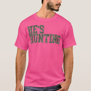 T-shirt Il Chasse Une Femme Chasse Au Canard Chasse Au Cer