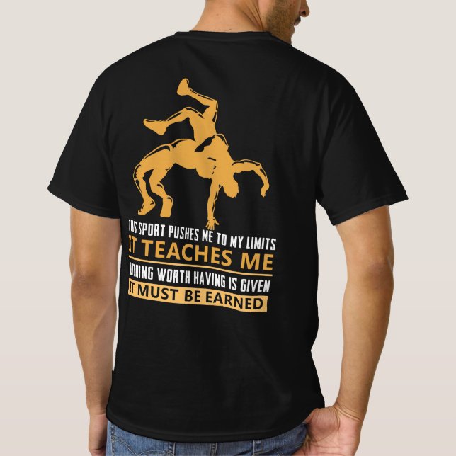 T-shirt IL DOIT ÊTRE GARDÉ lutte (Dos)