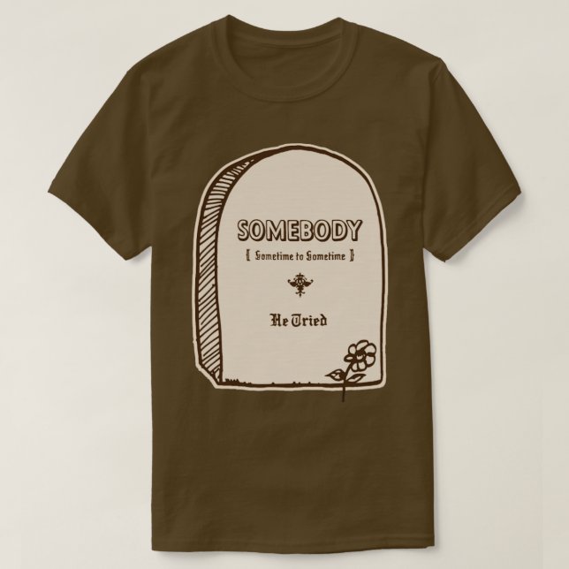 T-shirt Il Essaie (Design devant)