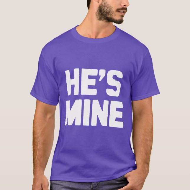 T-SHIRT IL EST À MOI (Devant)
