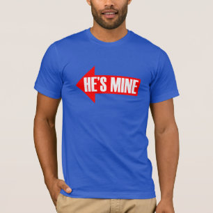 T-shirt IL EST À MOI FLÈCHE À DROITE -.png