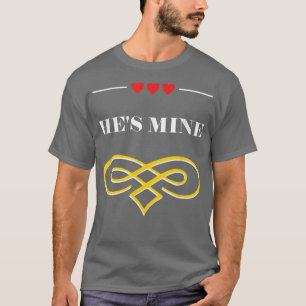 T-shirt Il est à moi Mariée drôle Humour Femme à être Mari