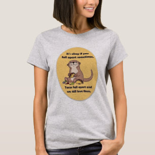 T-shirt Il est bon de s'effondrer parfois. Les tactiques s