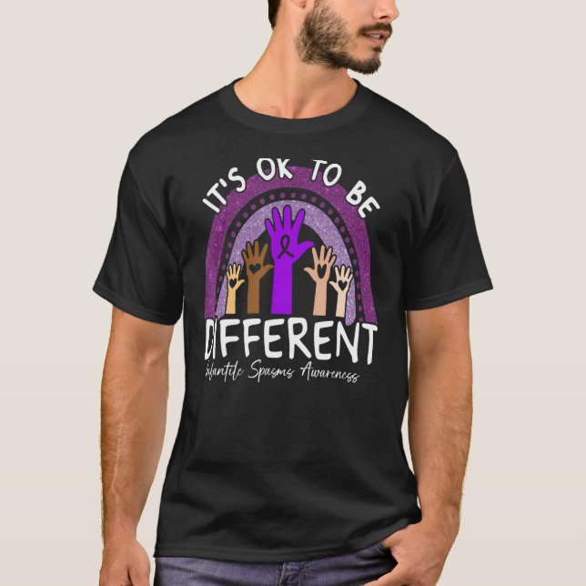 T-shirt Il est bon d'être différent connaissance des spasm (Devant)