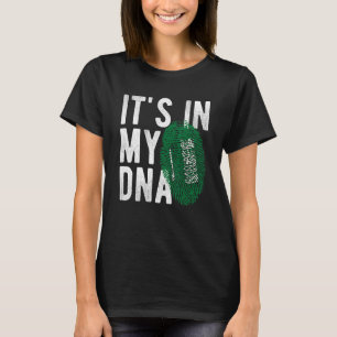 T-shirt il est dans mon ADN drapeau Arabie Saoudite emprei