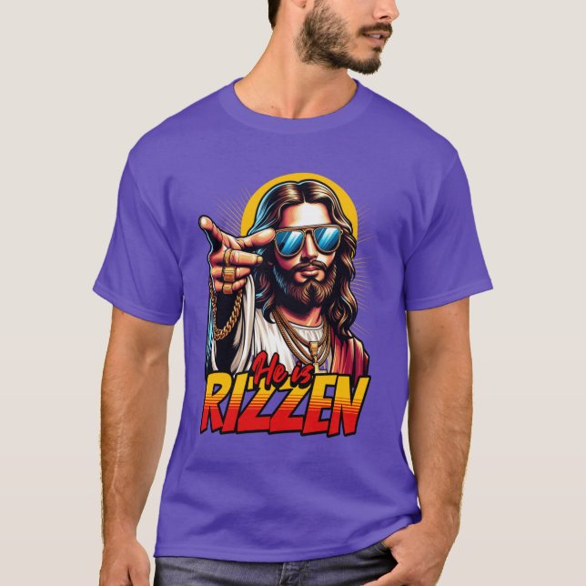 T-shirt Il est drôle de Rizzen (Devant)