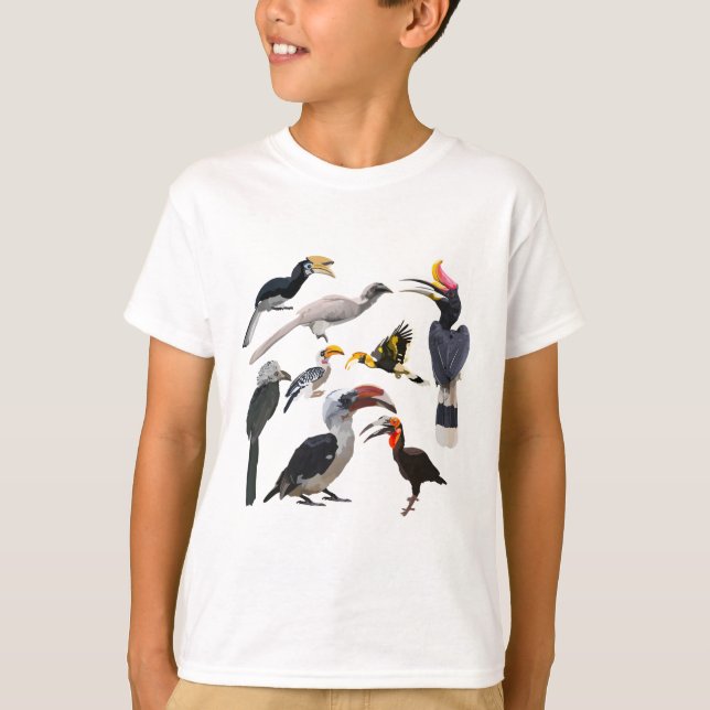 T-shirt Il est pour Hornbill (Devant)