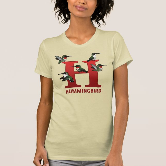 T-shirt Il est pour Hummingbird (Devant)