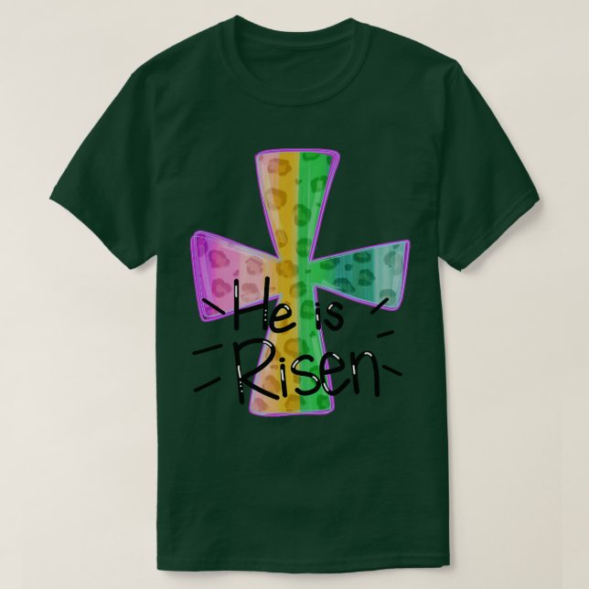 T-shirt il est ressuscité 3 (Design devant)
