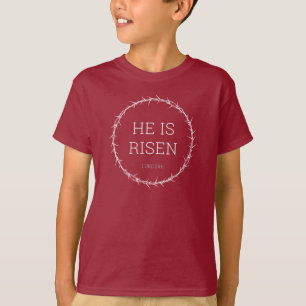 T-shirt Il est ressuscité Jésus Christ Résurrection de la 