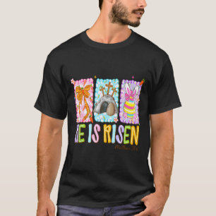 T-shirt Il est ressuscité preppy pâques christianisme jésu
