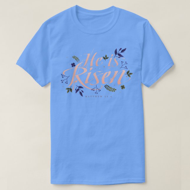 T-shirt Il est ressuscitéPâques Jésus 88  (Design devant)