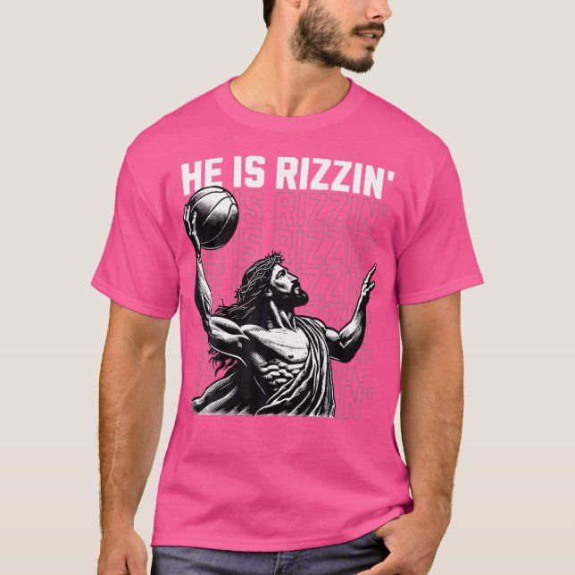 T-shirt Il Est Rizzin (Devant)