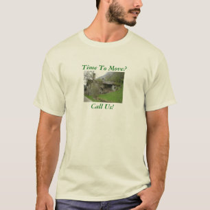 T-shirt Il est temps de bouger ? Chemise immobilière/démén