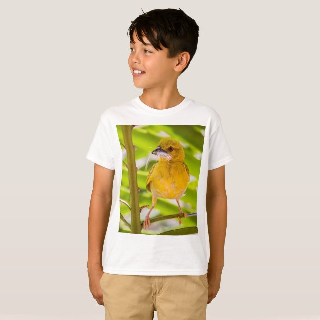 T-shirt Il est temps de construire le nid (Devant entier)