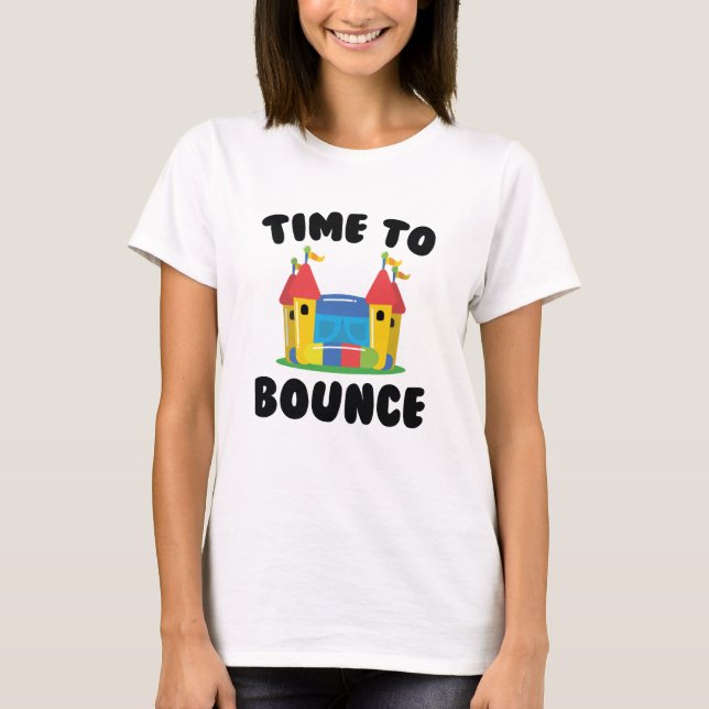 T-shirt Il Est Temps De Rebondir (Devant)