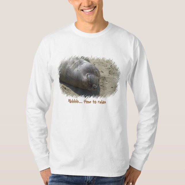 T-shirt Il est temps de se détendre (Devant)