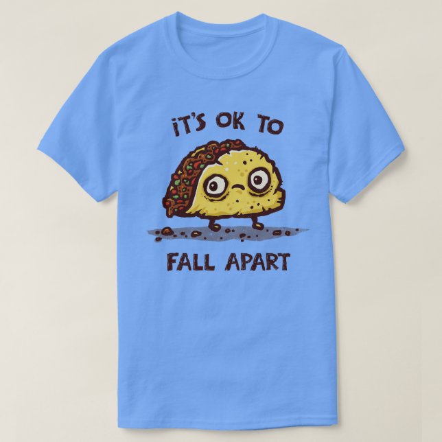 T-shirt Il est temps de s'effondrer (Design devant)