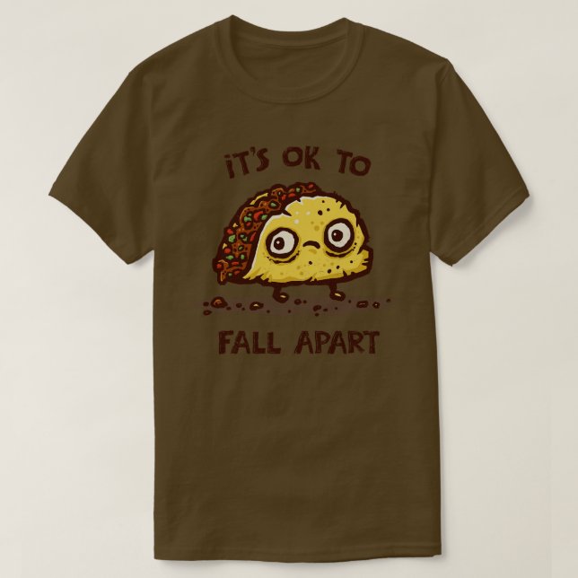 T-shirt Il est temps de s'effondrer (Design devant)