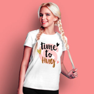 T-shirt Il Est Temps D'Embrasser Joyeuse Valentines Jour