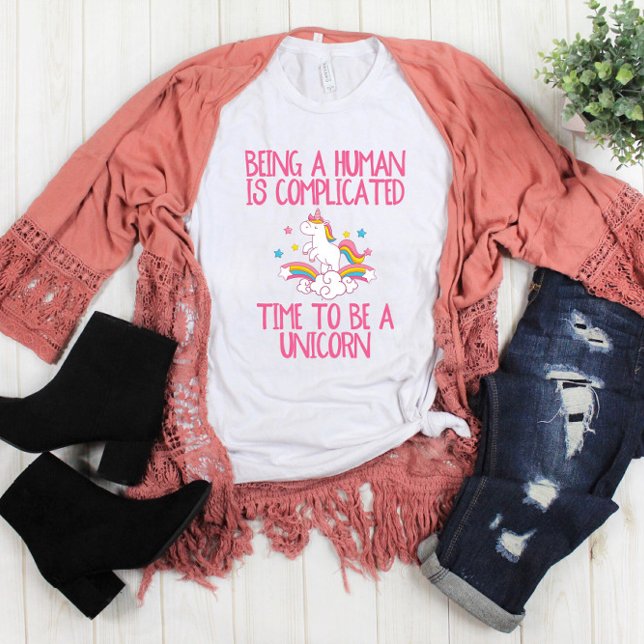 T-shirt Il est temps d'être une licorne (Créateur téléchargé)