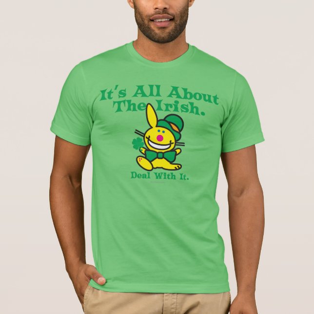 T-shirt Il est tout au sujet de l'Irlandais (Devant)