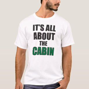 T-shirt Il est tout au sujet du cabine