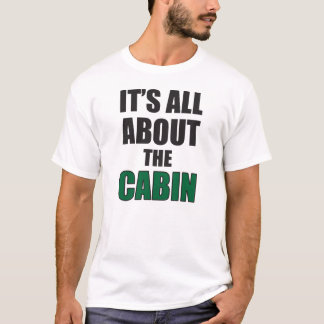 T-shirt Il est tout au sujet du cabine