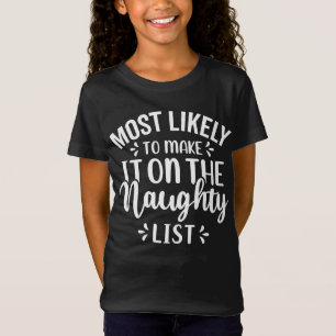 T-Shirt Il est très probable qu'elle figure sur la liste