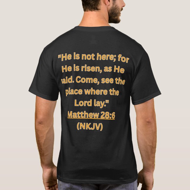 T-shirt Il est vivant (Dos)
