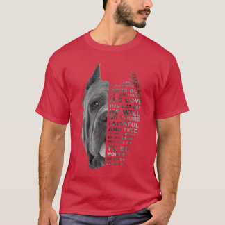 T-shirt Il est Votre Ami Votre Partenaire Votre Chien Cane