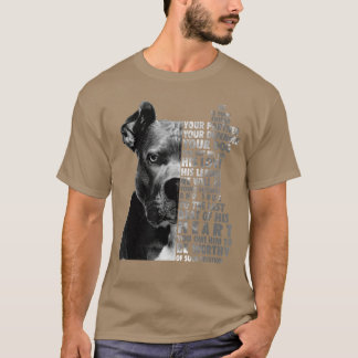 T-shirt Il est votre ami votre partenaire votre défenseur
