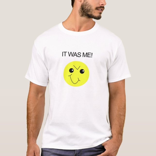 T-shirt Il ÉTAIT moi (Devant)
