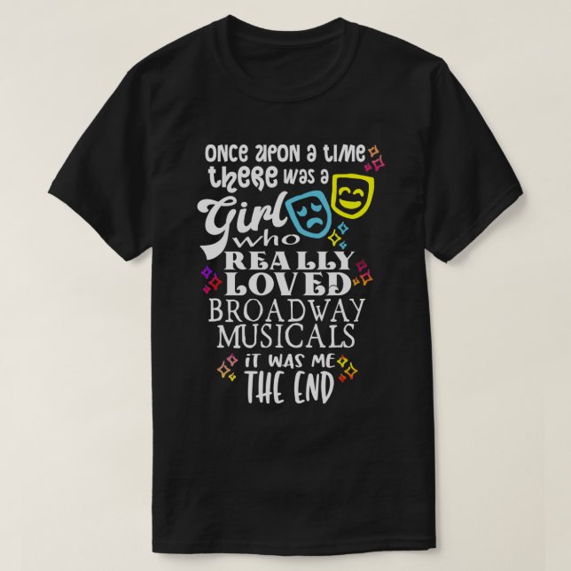 T-shirt Il Était Une Fois Marchandises Broadway Musical Th (Design devant)