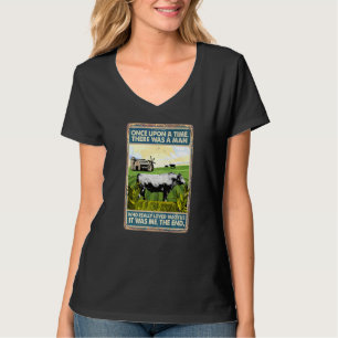 T-shirt Il était une fois un homme qui élevait des vaches