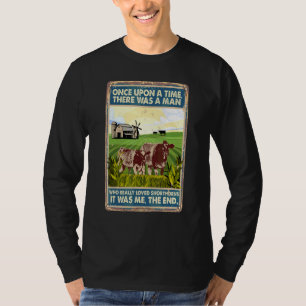 T-shirt Il était une fois un homme  Race bovine Shorth