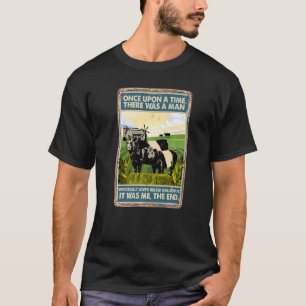 T-shirt Il Était Une Fois Un Homme Vache Ceint Gallo