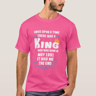 T-shirt Il était une fois un roi. Mai 1991