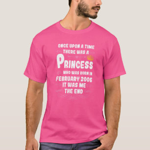 T-shirt Il Était Une Fois Une Princesse Février 200
