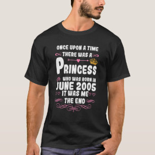 T-shirt Il Était Une Fois Une Princesse Juin 2005 Bi