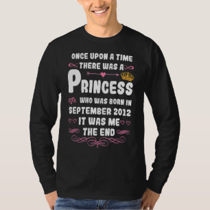 T-shirt Il Était Une Fois Une Princesse Le 20 Septembre