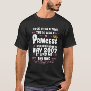 T-shirt Il Était Une Fois Une Princesse. Mai 2007 Bi