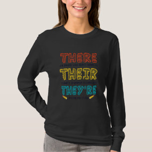 T-shirt Il existe leur professeur de grammaire anglaise