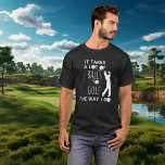 T-shirt Il Faut Beaucoup De Ballons À Golf Way I Do Golfer<br><div class="desc">Cette conception a été créée par art numérique. Elle peut être personnalisée en cliquant sur le bouton personnaliser et en modifiant la couleur, en ajoutant un nom, des initiales ou vos mots préférés. Contactez-moi à l'adresse colorflowcreations@gmail.com si vous souhaitez que ce design soit disponible sur un autre produit. Achetez ma...</div>