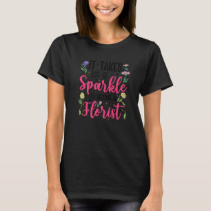 T-shirt Il faut beaucoup d'éclat pour devenir un jardin de